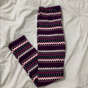 Girls leggings with fun patterns from Gymboree